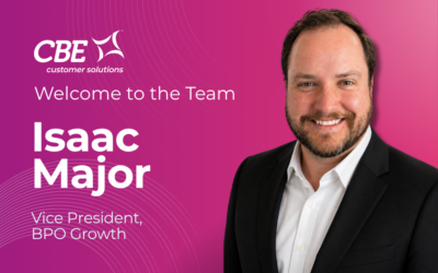 CBE Customer Solutions Welcomes Isaac Major as Vice President of BPO Growth
